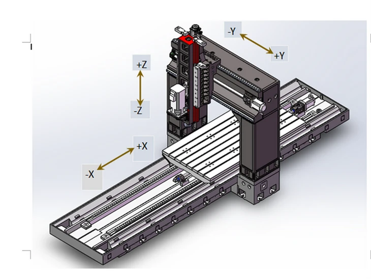3-axis CNC Milling Machine