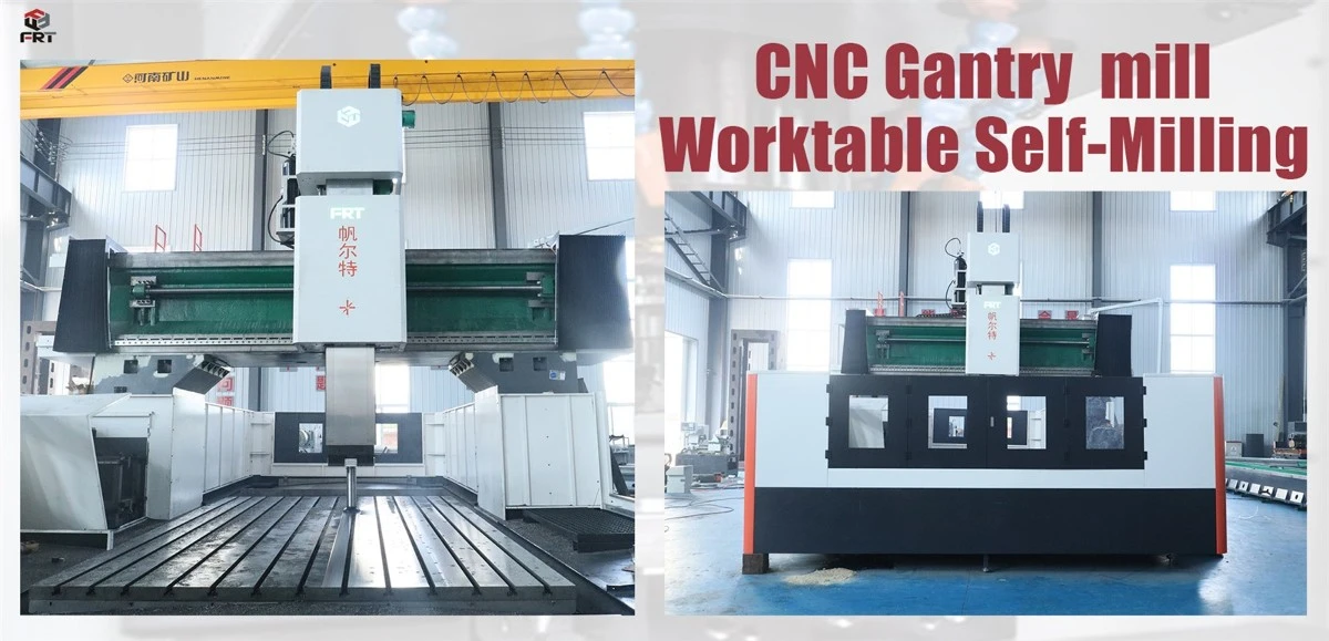 cnc gantry mill worktable-self-milling cnc gantry mill worktable-self-milling